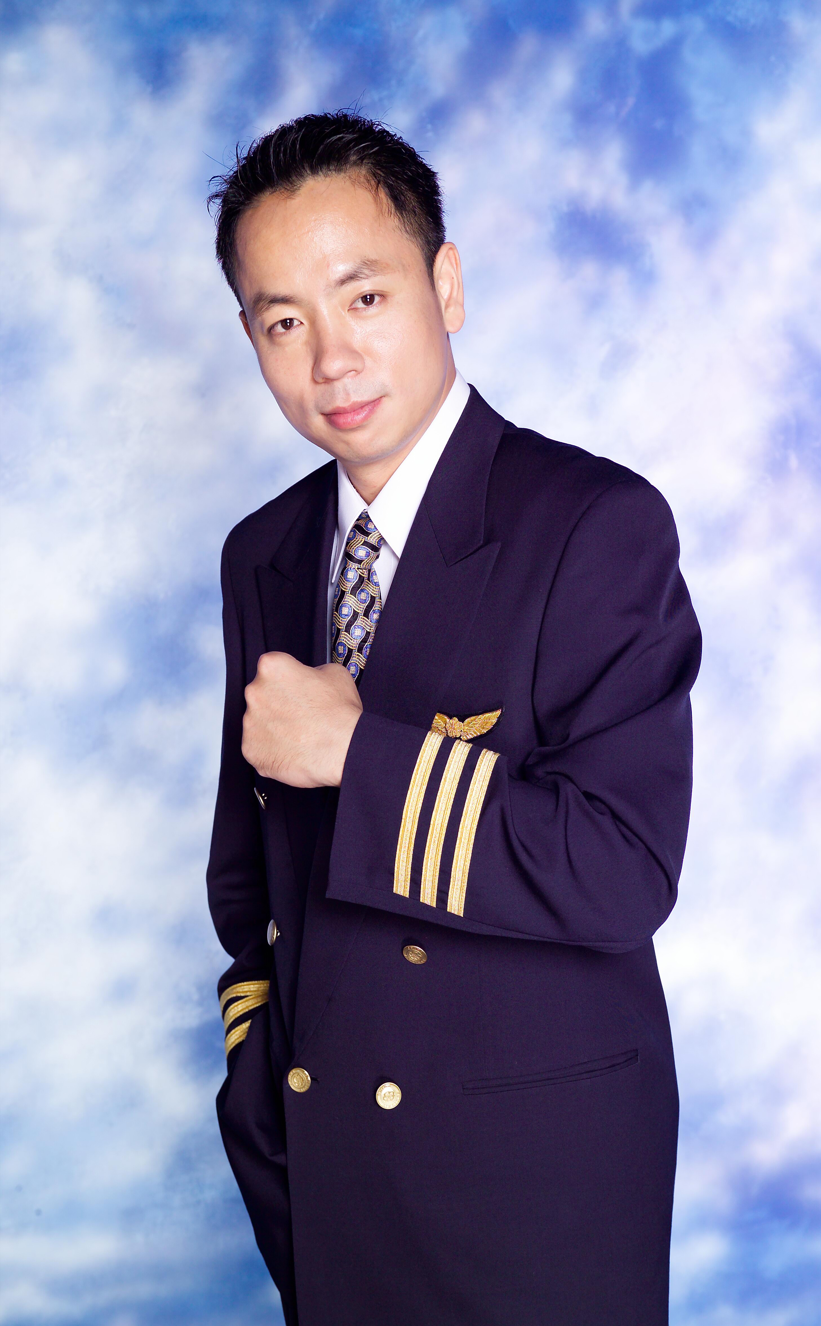 Guru Master in captain uniform